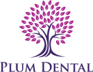 Plum Dental plum dental logo